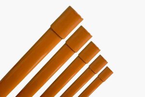 40mm Powder Coated Plain Conduit | Durable Finish | Locfit Design | Orange by Tradepro Australia Pty Ltd