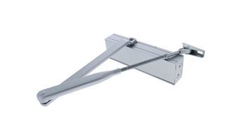 Fire Rated Door Closer | 40kg to 80kg Capacity | Adjustable Speed & Backcheck | Silver by Firebox