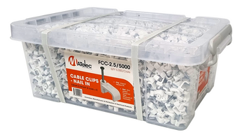2.2L Clear Plastic Bucket with Black Lid