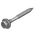 10G x 20mm Hex Head Needle Point Screw - 200 Pack