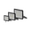 30W 5800K Black Slimline Eclipse LED Flood Light