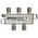 4 Way ‘F’ Type Splitter 5-2450MHz AC/DC One Port Power Pass