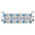 8 Way 20dB High Isolation Tap for MATV, TDT and Satellite