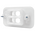 Recessed 4 Way DigiPORT® Wall Plate with Three Blank Inserts