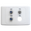 Satellite/FTA/PDR Outlet Plate