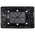 Large Bullnose Outlet Plate (Black)