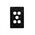 Puma - Switch Plate Vertical 5 Gang (Less Mech)  Black x10 - PUSWPV5GBK
