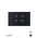 Clouded Leopard - Switch Horizontal 4u00a0Gang 16AX/20A 250V~  Matt Black  x10 - CLSW4GMBK
