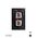 Clouded Leopard -u00a0Switch Vertical 2u00a0Gang, Push Button Electronic, 1200W/500VA  Matt White x5 - CLSWV2GPBEMW