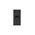 Clouded Leopard -u00a0Switch Vertical Architrave 1 Gang 10AX 16A 250V  Matt Black  x10 - CLSWVA1GMBK