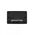 Brush Cable Management Recessed Plate White & Black  Black x10 - CODENBK