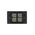 Cougar - Switch Horizontal 4 Gang 10AX/16A 250V~  Black x10 - COSW4G