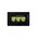 Leopard -u00a0Switch Horizontal 3 Gang, 16AX/20A 250V~  Black x10 - LESW3GBK