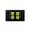 Leopard - Switch Horizontal 4 Gang, 16AX/20A 250V~  Black x10 - LESW4GBK
