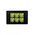 Leopard - Switch Horizontal 6 Gang, 16AX/20A 250V~  Black x5 - LESW6GBK