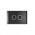 Snow Leopard - Switch Horizontalu00a02 Gang 16AX/20A 250V~, White Cover, White Grid  Black/Black x10 - SNSW2GBB