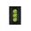 Snow Leopard - Switch Vertical 3 Gang 16AX/20A 250V~, White Cover, White Grid  Black/Black x10 - SNSWV3GBB