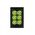 Snow Leopard -u00a0Switch Vertical 6 Gang 16AX/20A 250V~, White Cover, White Grid  Black/Black x5 - SNSWV6GBB