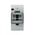 Buffalo -u00a0Enclosure DIN 4 Pole IP66 with LED, Less Back Box  x1 - BU4DINLEDLE