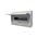 Wolverine -u00a0Switchboard Surface Mount 18 Way 100A 415V~ IP40 with White Door for Indoor Use  x1 - WOSB18