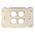 Switch 4 Gang 10 Amp Slim Wafer Body Cover