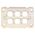 Switch 6 Gang 10 Amp Slim Wafer Body Cover