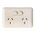 Power Point Double 10 Amp Double Pole Wafer