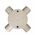 Junction Box 4 Way 20mm Shallow