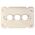 Switch 3 Gang 10 Amp Slim Wafer Body Cover