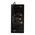Glass Single Gang Architrave Switch With Built-In LED Push Button Black