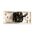 Glass Single Gang Architrave Switch With Built-In LED Push Button