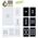 Glass Single Gang Switch With Built-In LED Push Button