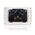 Glass Double GPO With Built-In LED Push Button Switch