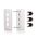 Switch 3 Gang 10 Amp Slim Wafer