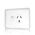 Power Point Single 10 Amp Slim Wafer