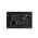 Glass Double GPO With Built-In LED Push Button Switch Black