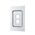 Glass Two Gang Switch Body And Cover Only