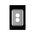 Glass Two Gang Switch Body And Cover Only Black