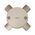 Junction Box 4 Way 20mm Deep