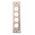 Architrave Switch 4 Gang Body Cover