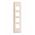 Architrave Switch 4 Gang Body Cover