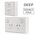 Power Point Double 10 Amp Double Pole Deep