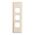 Architrave Switch 3 Gang Body Cover