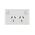 Power Point Double 15 Amp Double Pole