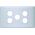 K Series 2 Gang Unloaded Switch Plates & Cover - KS/SW/UL2