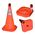 SAFETY CONE COLLAPSIBLE SMALL NO LAMP - CSC1-NO LAMP