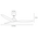 Avoca DC 1220mm 3 ABS Blade WIFI & Remote Control Ceiling Fan Only Matt White