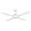 Discovery II 1320mm 4 Blade ABS Ceiling Fan Only White
