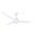 Avoca DC 1220mm 3 ABS Blade WIFI & Remote Control Ceiling Fan with Variable Dim 20w CCT LED Light Matt White