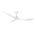 Avoca DC 1220mm 3 ABS Blade WIFI & Remote Control Ceiling Fan Only Matt White